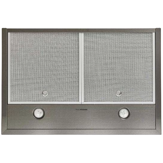 36" 500 CFM Black Stainless Steel Chimney Range Hood