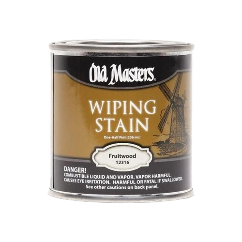 Old Masters Fruitwood oil-based wiping stain can for interior stains and finishing under $50 collections