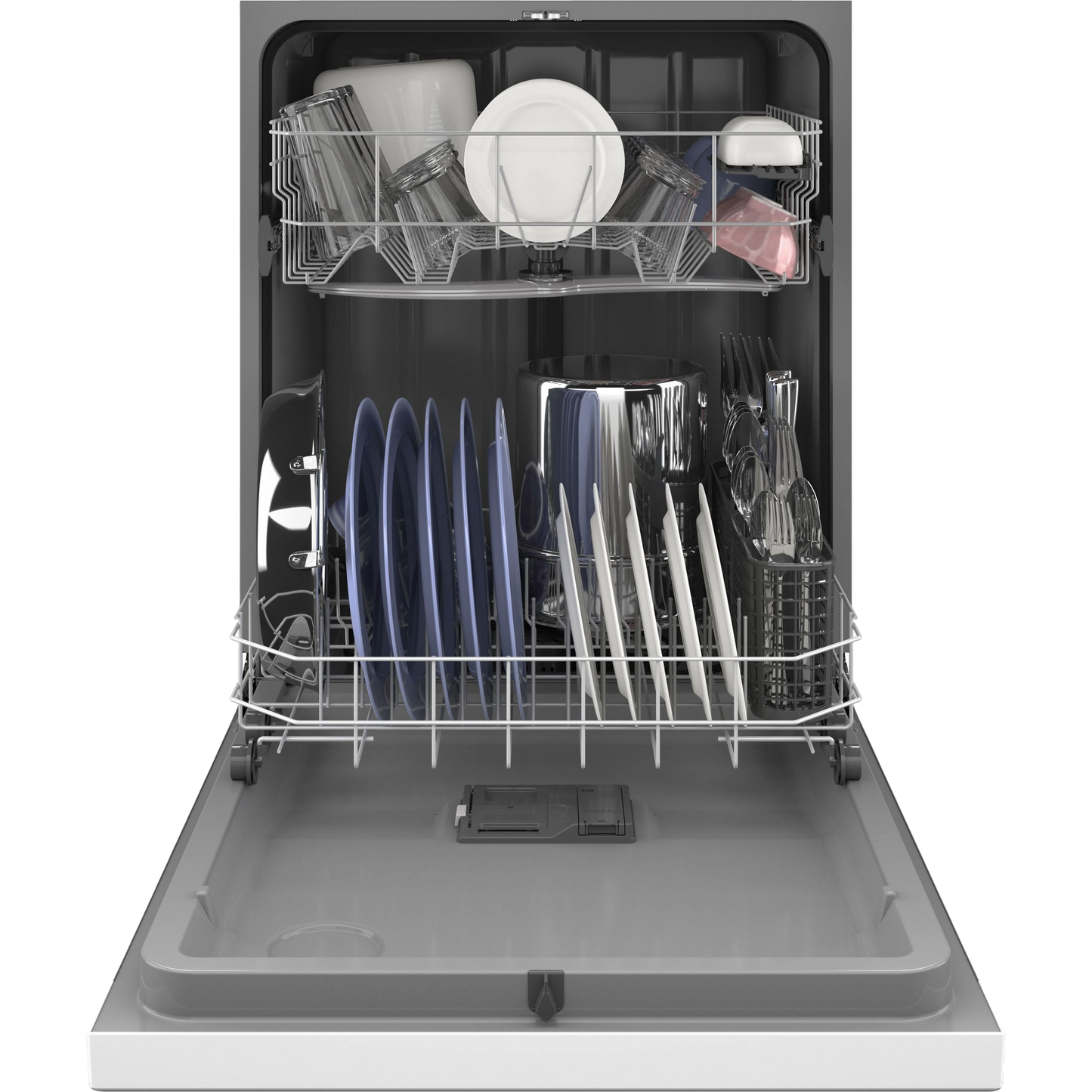 GE® ENERGY STAR® Dishwasher with Front Controls