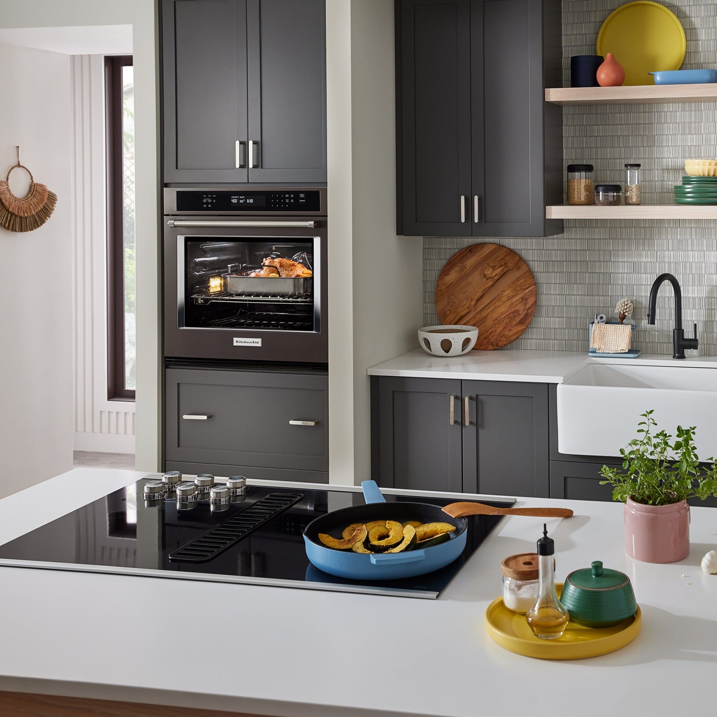 36" Electric Downdraft Cooktop with 5 Elements