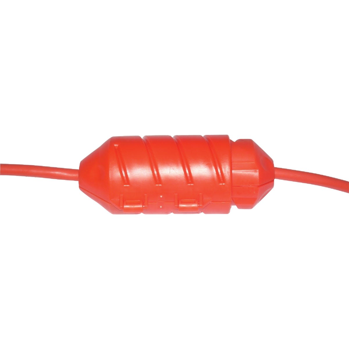 Bright orange extension cord lock with snap-together design for secure connections in electrical and home improvement projects under $50 collections