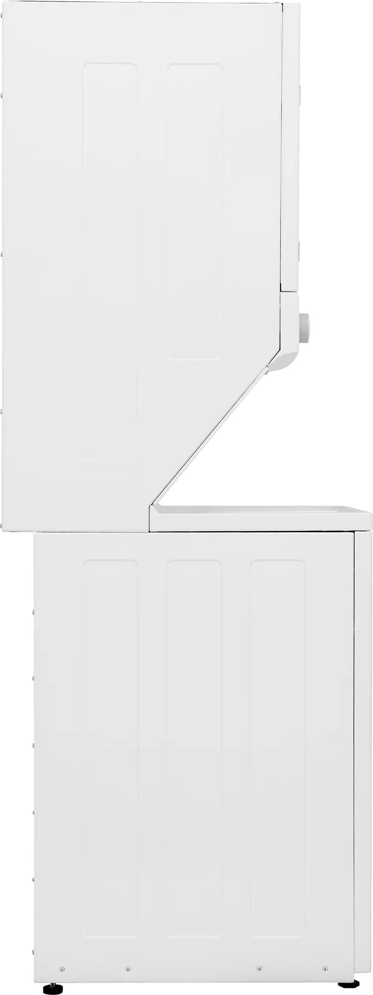 Electric Long Vent Stacked Laundry Center - 3.9 Cu. Ft Washer and 5.5 Cu. Ft. Dryer