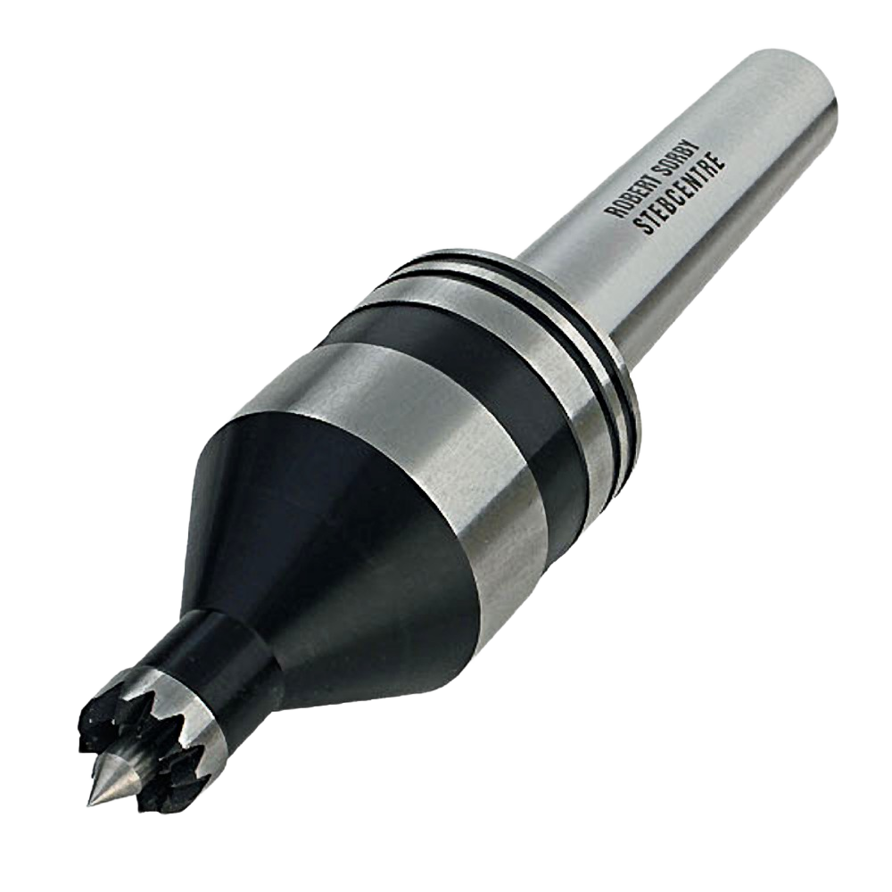 Metal revolving stebcentre tool with precision cutting tip for woodworking and home improvement projects