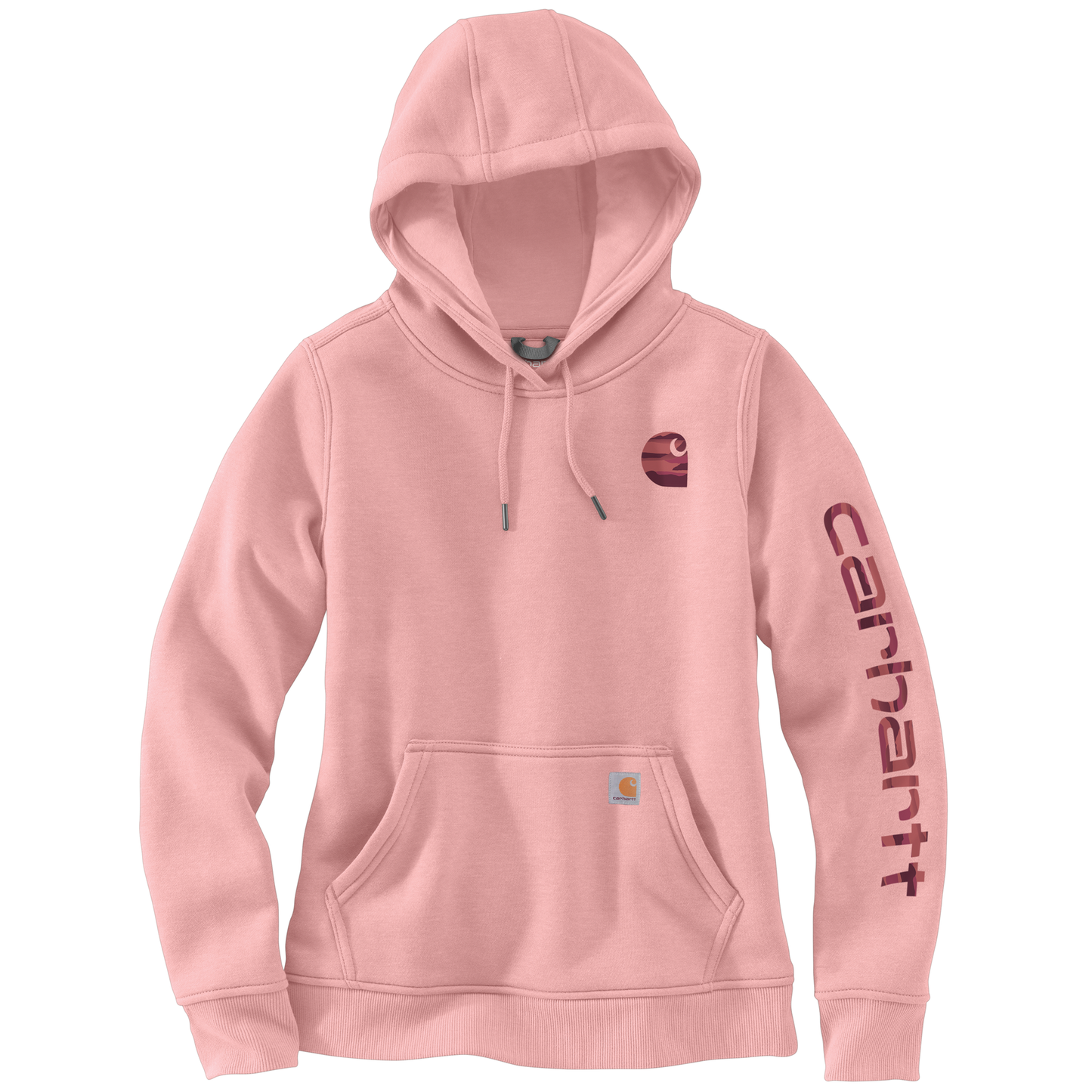Carhartt Women's Relaxed Fit Midweight Logo/Sleeve Graphic Hoodie
