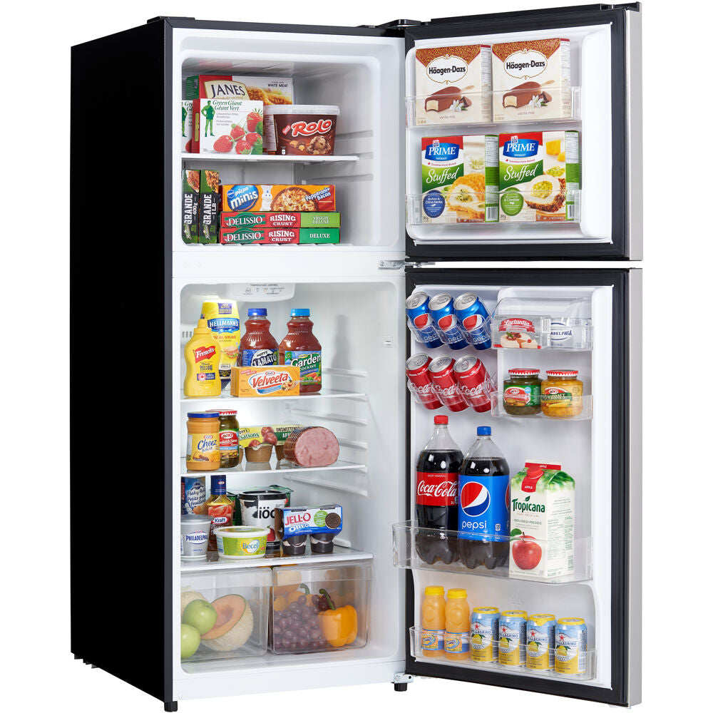 10.1 CuFt. Refrigerator, Glass Shelves, Crisper, Frost Free