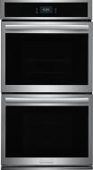 27-inch stainless steel double electric wall oven with advanced convection system in Wall Ovens collection