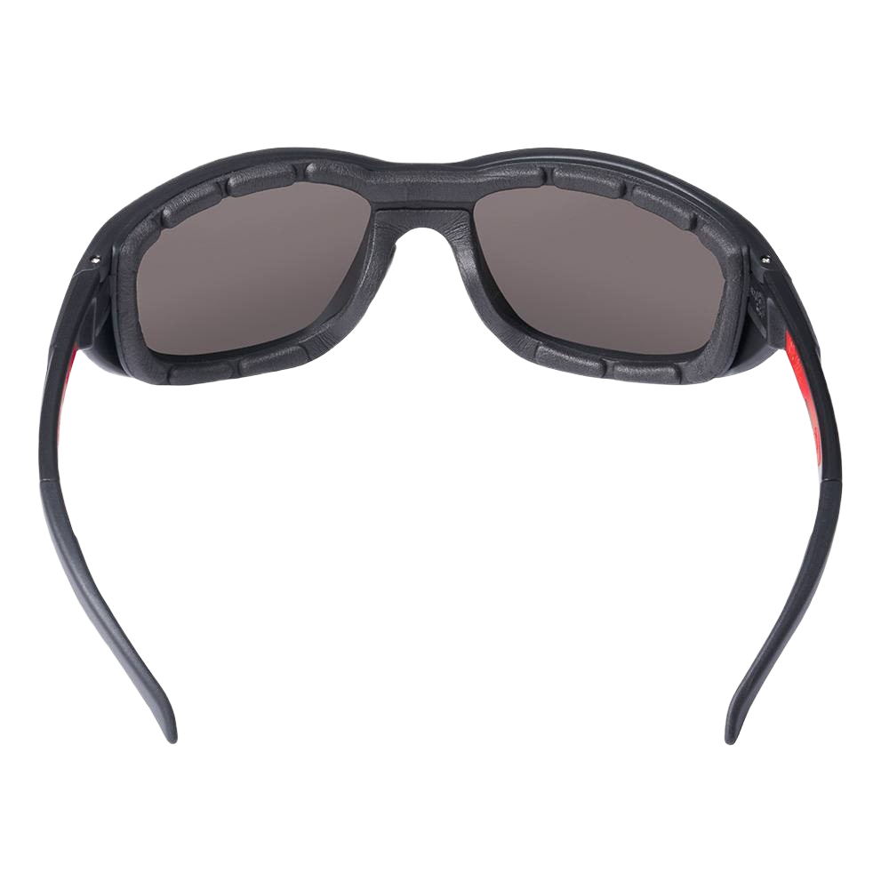 Black tinted lens safety glasses with removable gasket for eye protection in home improvement under $50