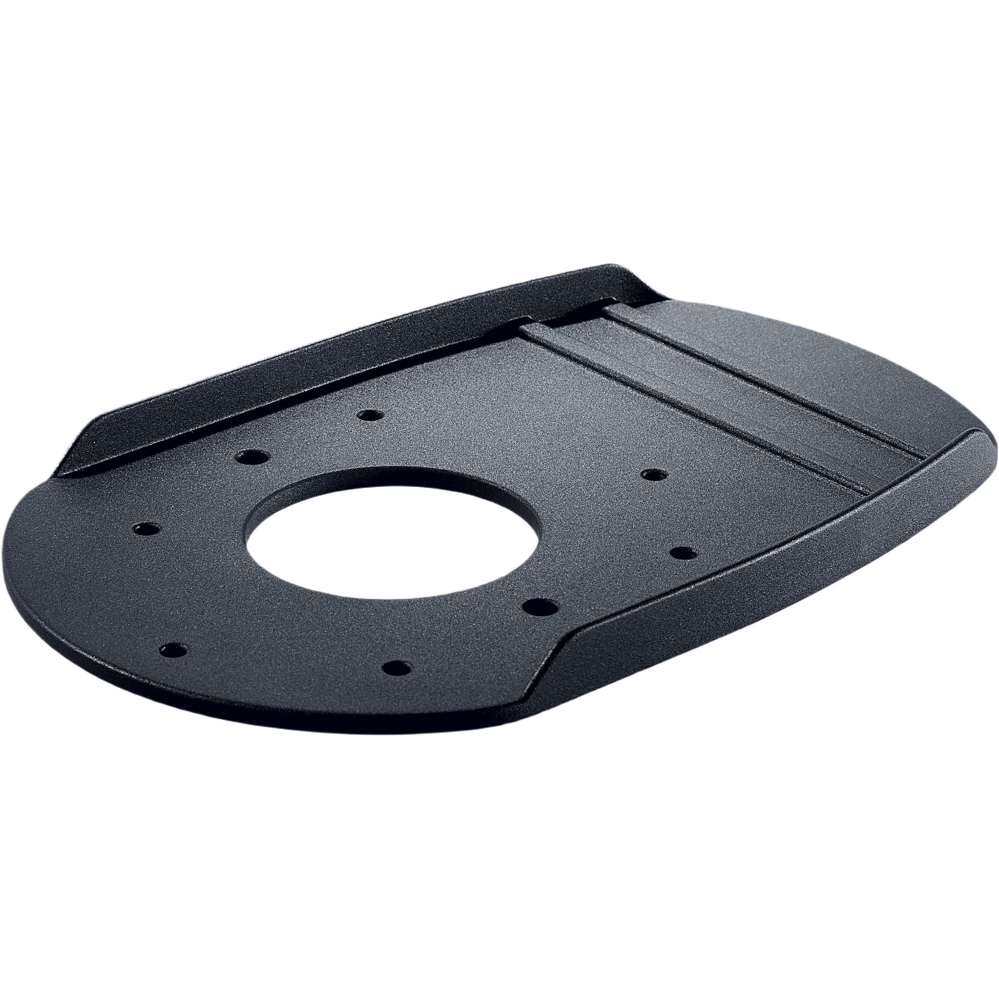 Black table widener plate with multiple mounting holes for woodworking tools and home improvement projects under $100 collection