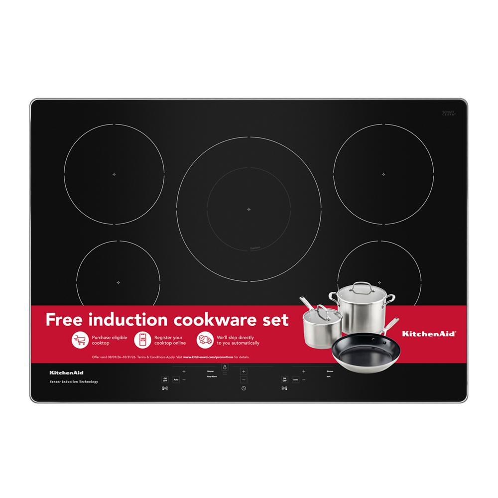 30-Inch 5-Element Sensor Induction Cooktop