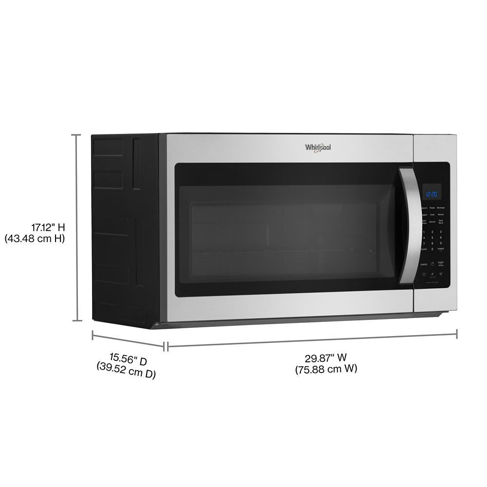 1.9 cu ft. Over the Range Microwave with Sensor Cooking Technology - 1000 Watts