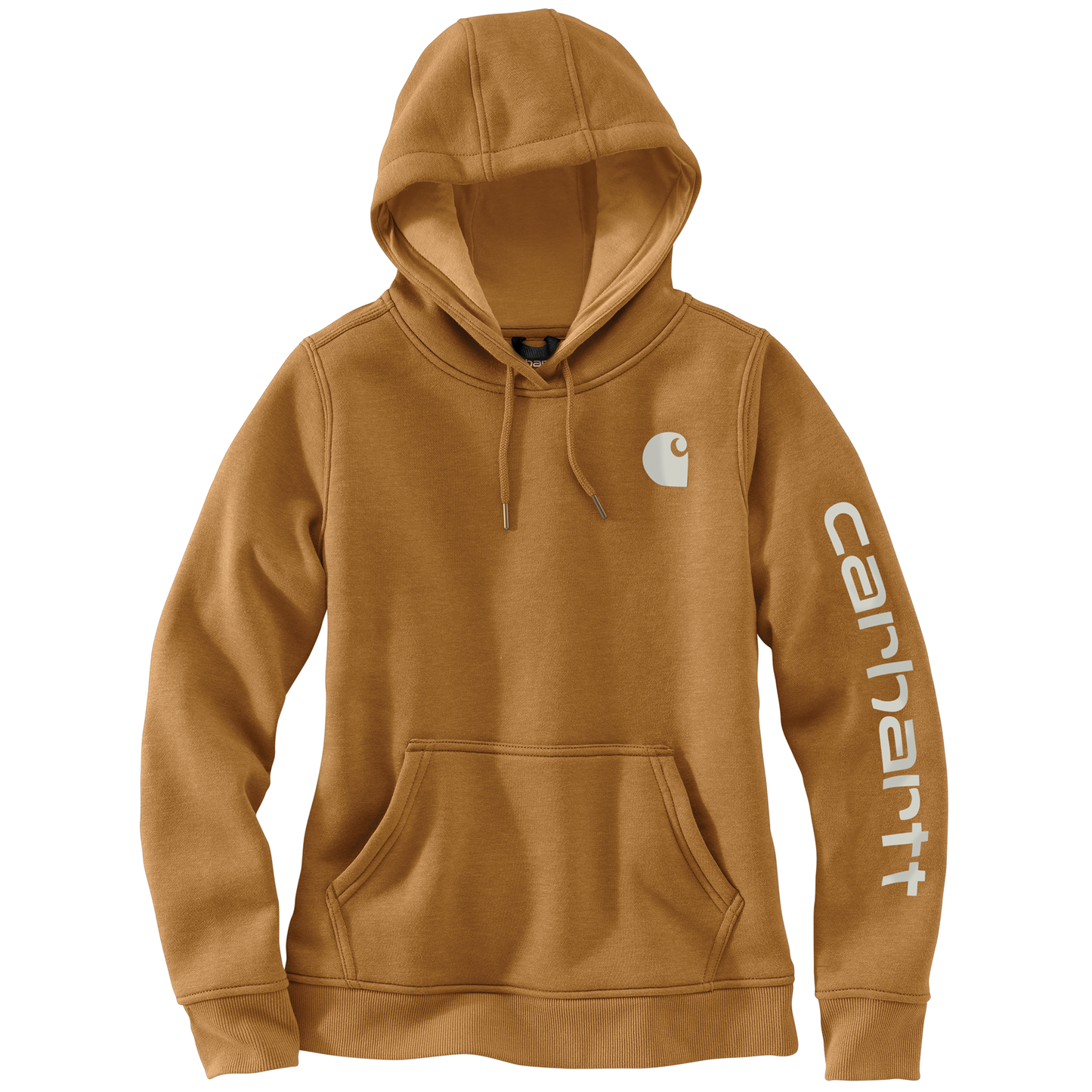 Carhartt Women's Relaxed Fit Midweight Logo/Sleeve Graphic Hoodie