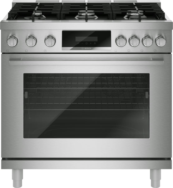 800 Series, Dual Fuel Freestanding Range, 36'', Stainless Steel