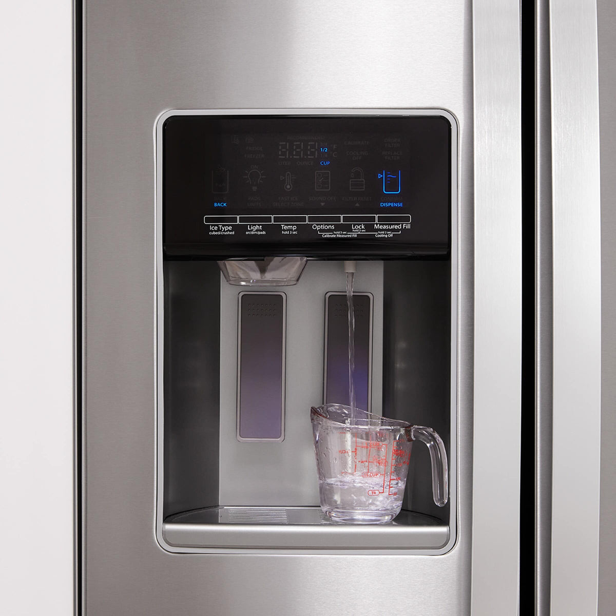 33-inch Wide Side-by-Side Refrigerator - 21 cu. ft.