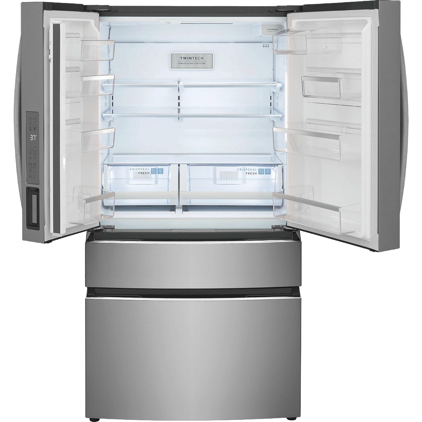 22 Cu. Ft. Counter-Depth 4-Door French Door Refrigerator