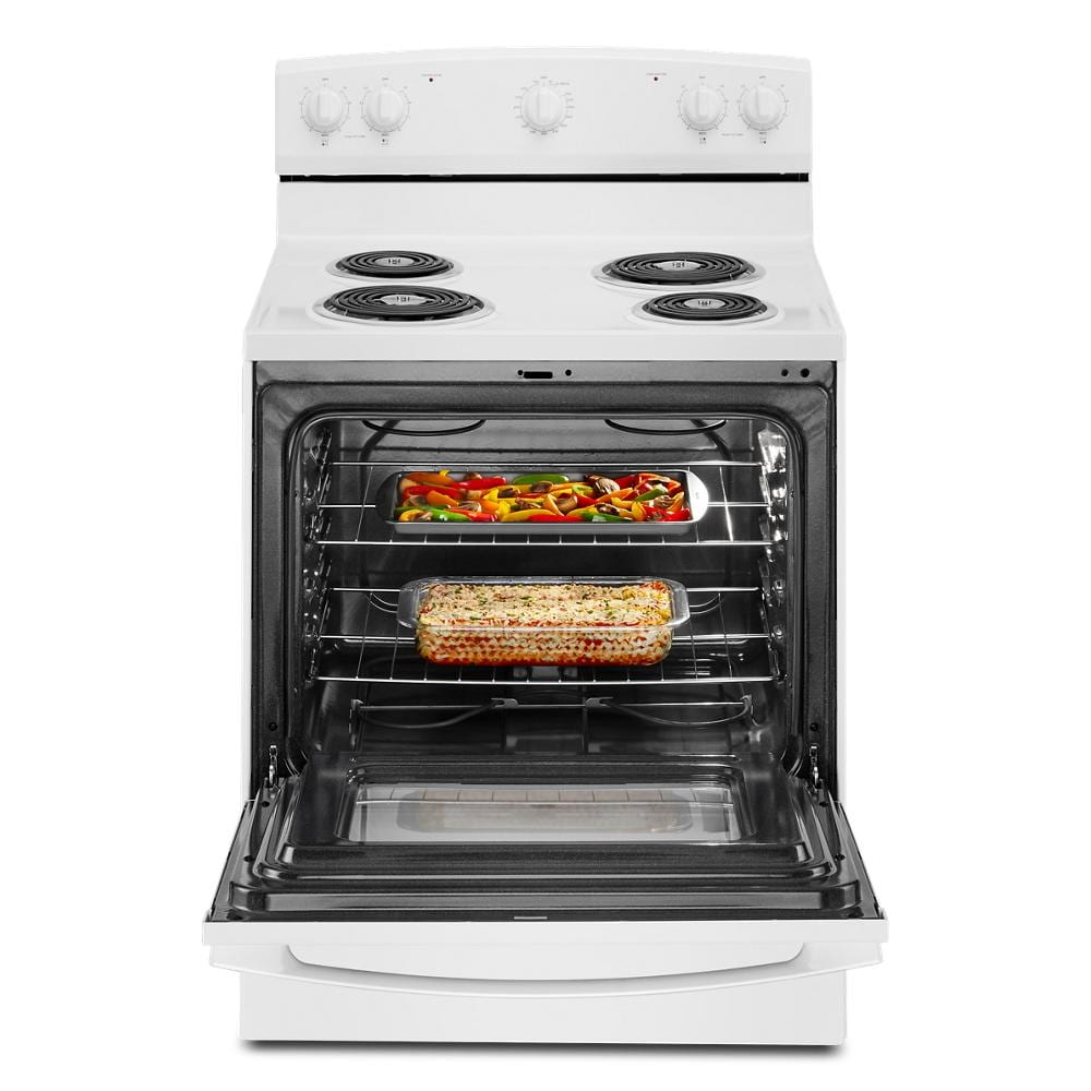 Amana® 30-Inch Electric Range with Extra-Large Oven Window