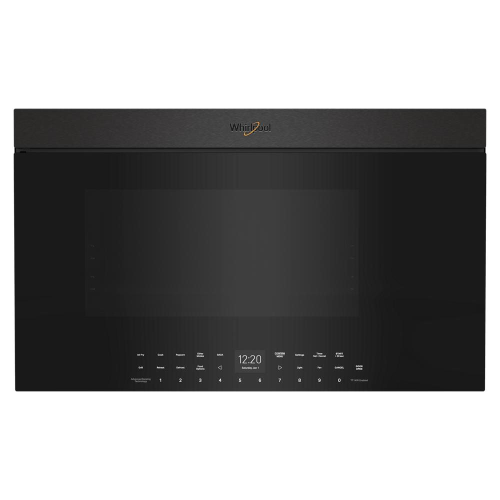 Black over-the-range microwave with digital display and touch controls in Over the Range Microwaves at Hartville Hardware