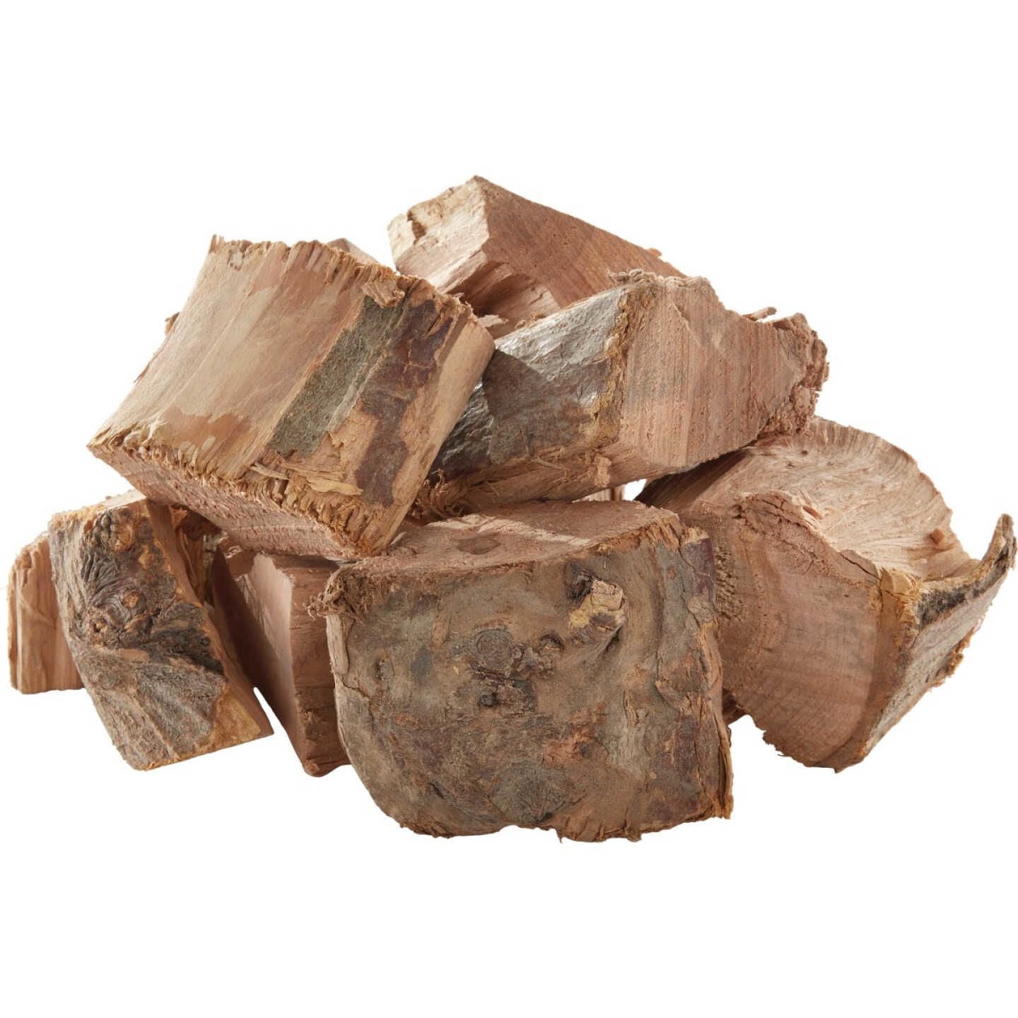 Chunk pieces of apple wood designed for adding smoky flavor in grilling accessories and outdoor living collections