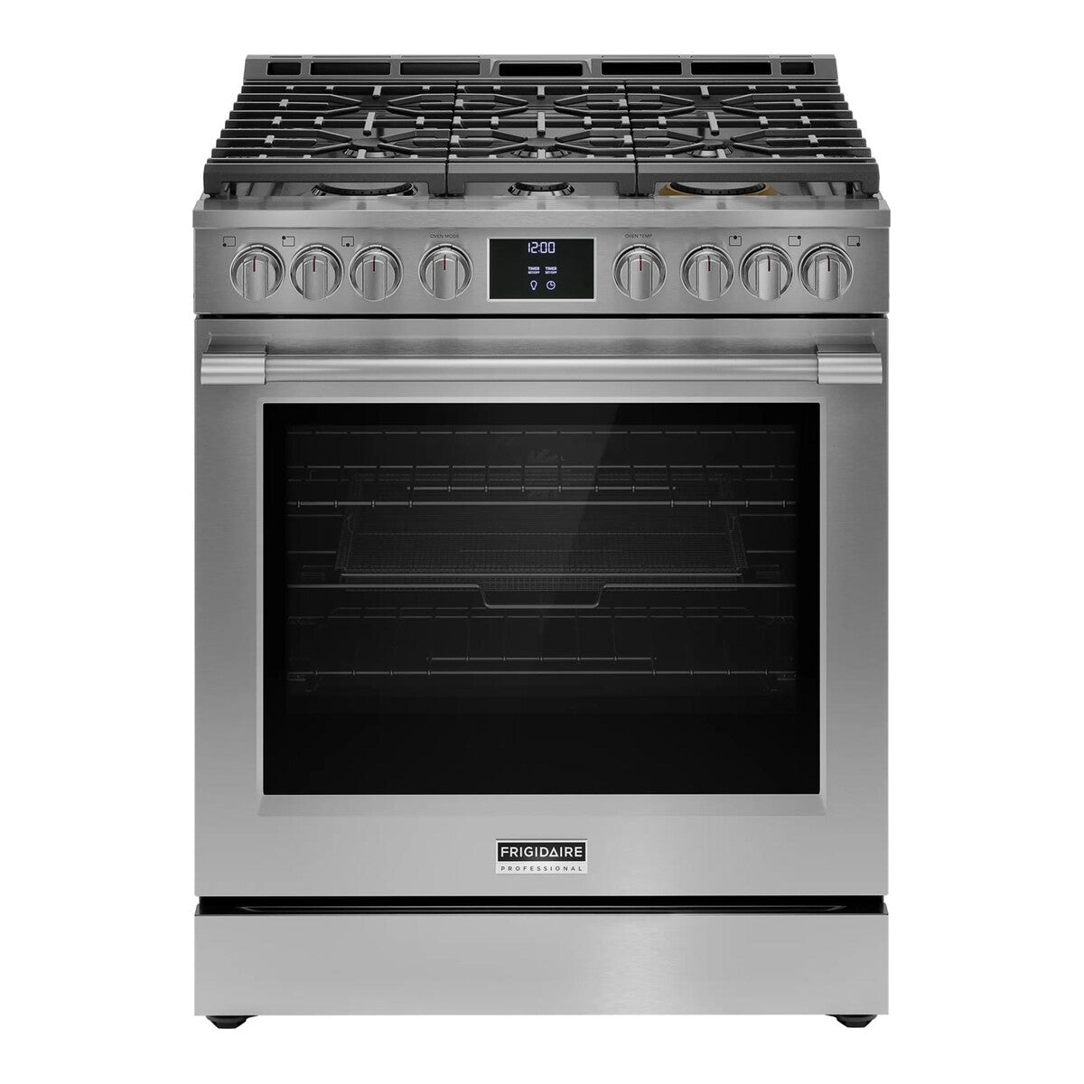 30" Gas Range with No Preheat and Air Fry