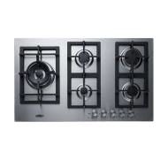 34" Wide 5-Burner Gas Cooktop In Stainless Steel