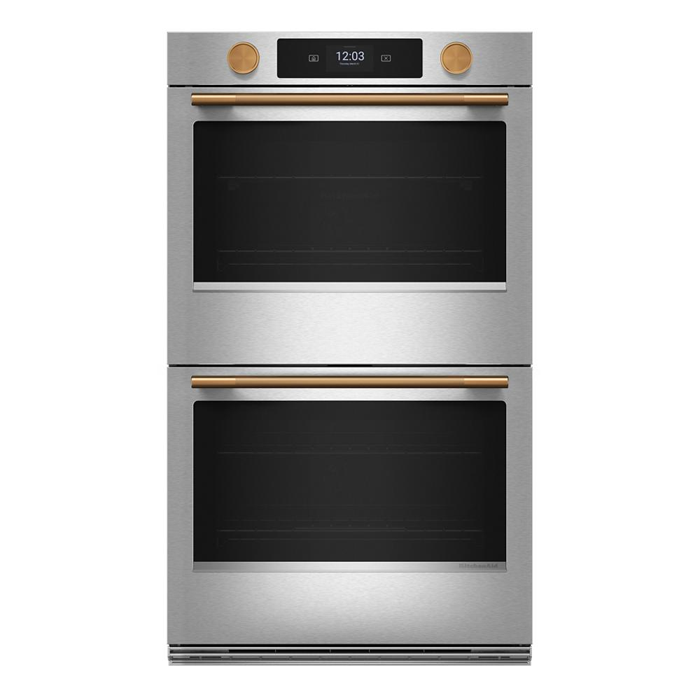 30-inch Smart Electric Double Wall Oven with Intelligent Cooking Camera - PrintShield™ Finish