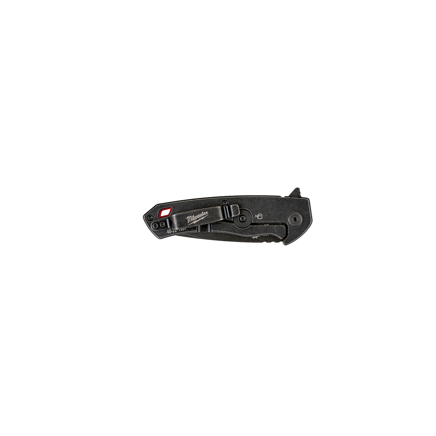 Milwaukee 2.5” HARDLINE™ Smooth Blade Pocket Knife