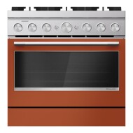 36-Inch 6 Burner Commercial-Style Dual Fuel Range with No Preheat Air Fry Mode