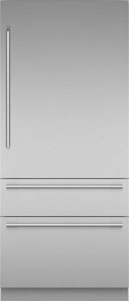 Freedom®, Built-in Bottom Freezer, 36'', Stainless Steel