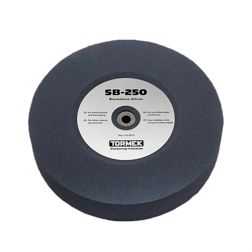 Blackstone silicon sharpening wheel for woodworking tools designed for hard materials in woodworking tool accessories collection