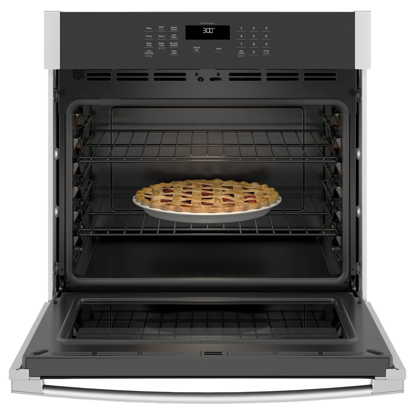 GE® 30" Smart Built-In Self-Clean Single Wall Oven