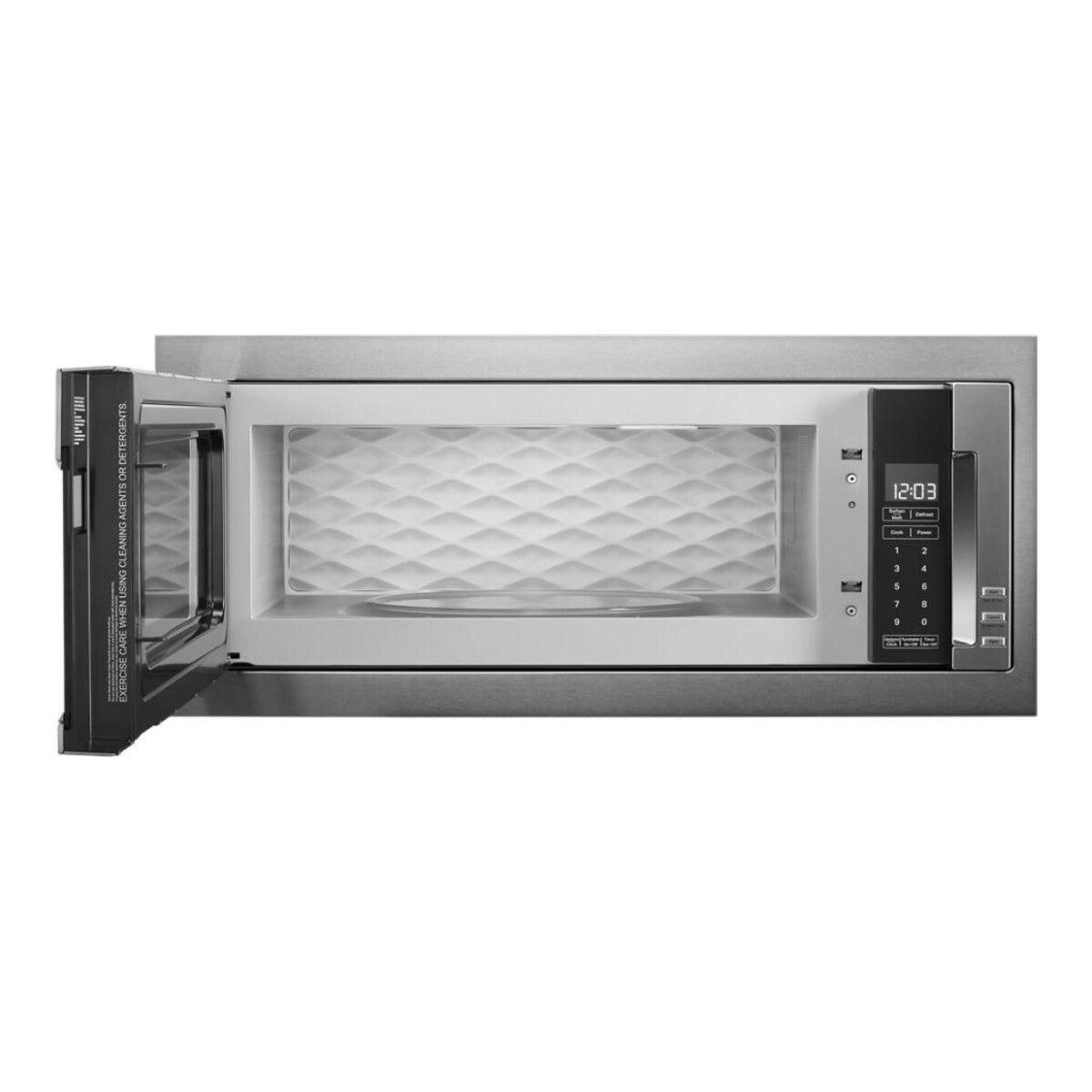 1000 Watt Built-In Low Profile Microwave with Slim Trim Kit