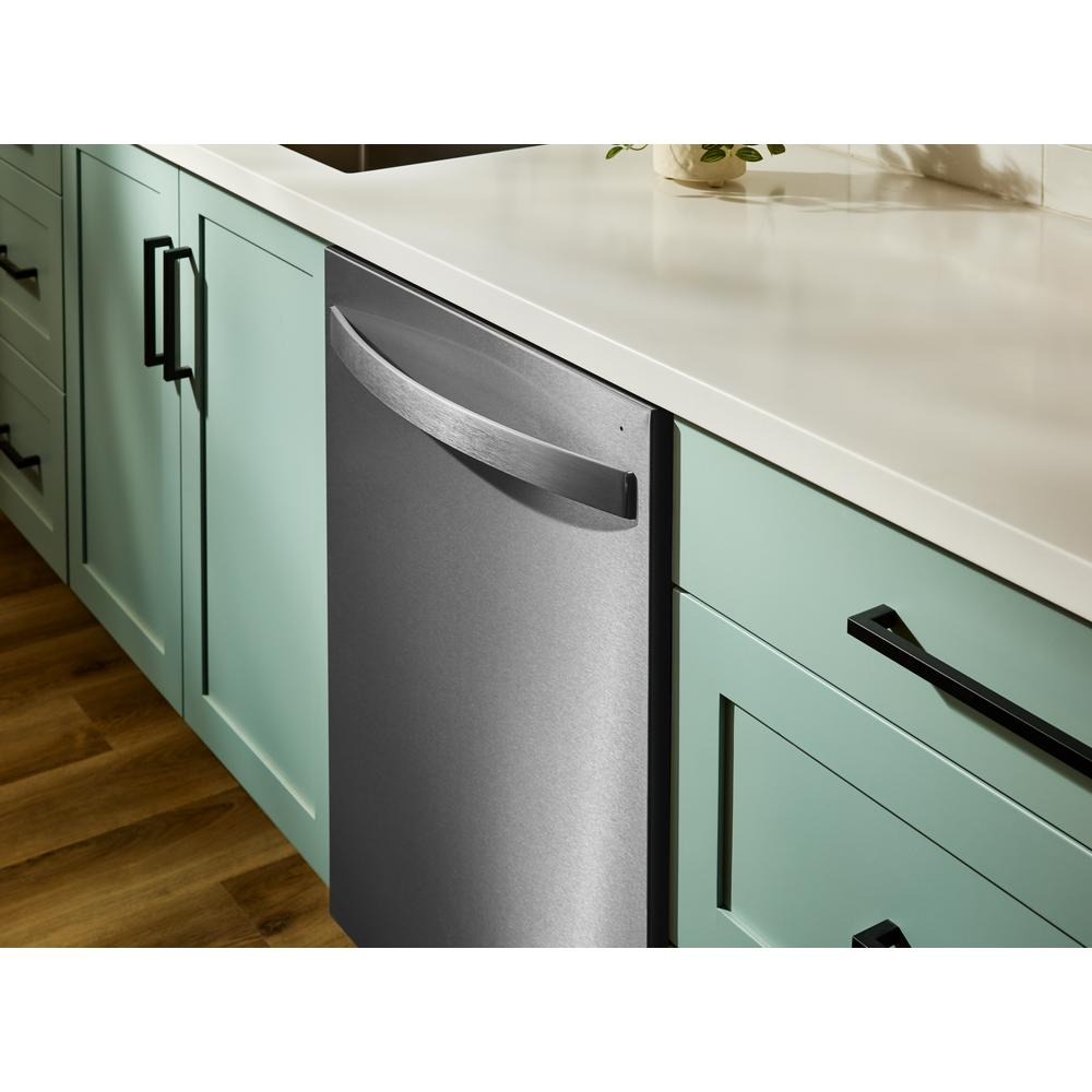 Whirlpool® 24-Inch Top Control Dishwasher with Total Coverage Wash and Auto Open Air Dry in Fingerprint Resistant Stainless Steel