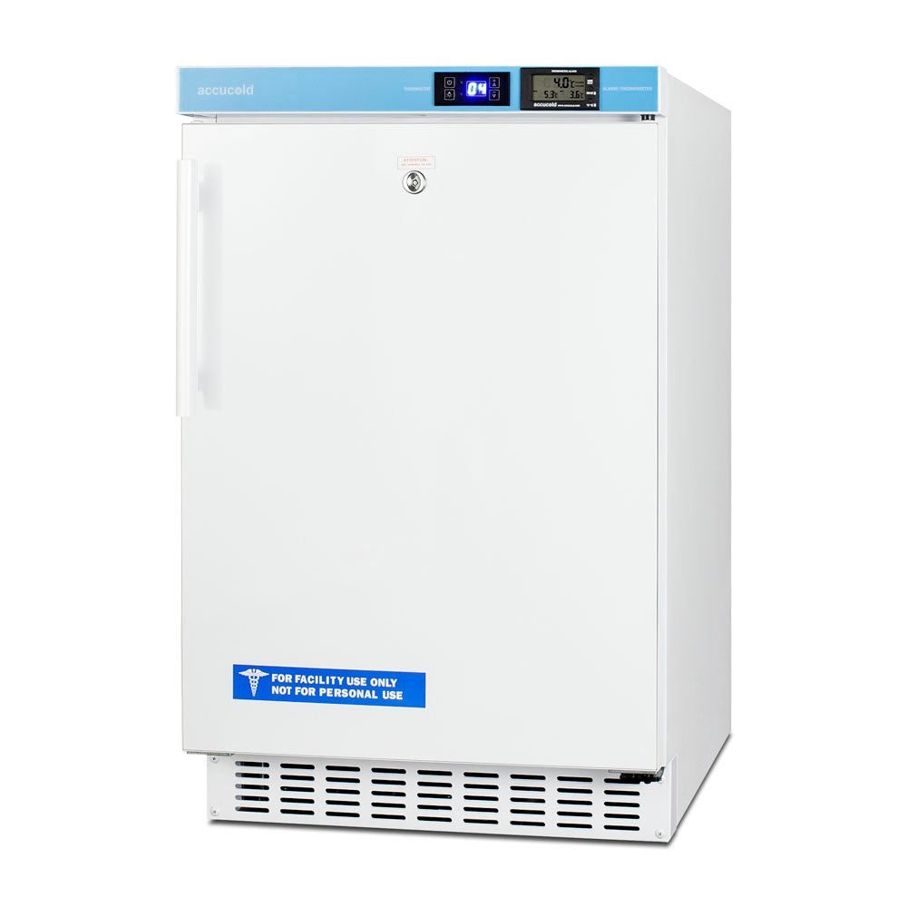 20" Wide Built-In Pharmacy All-Refrigerator, ADA Compliant