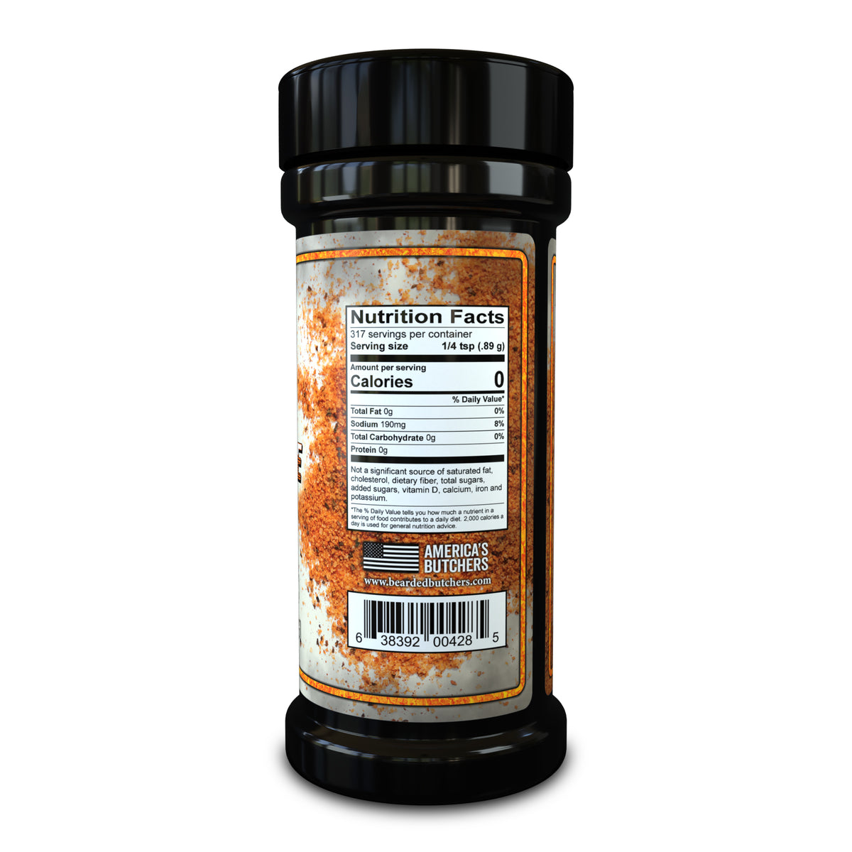 The Bearded Butchers Chipotle Seasoning Blend, 6 oz.