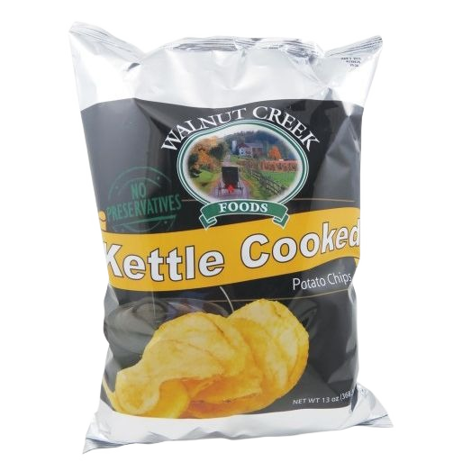 Bag of Walnut Creek Foods kettle cooked potato chips with no preservatives from Chips & Snacks collection