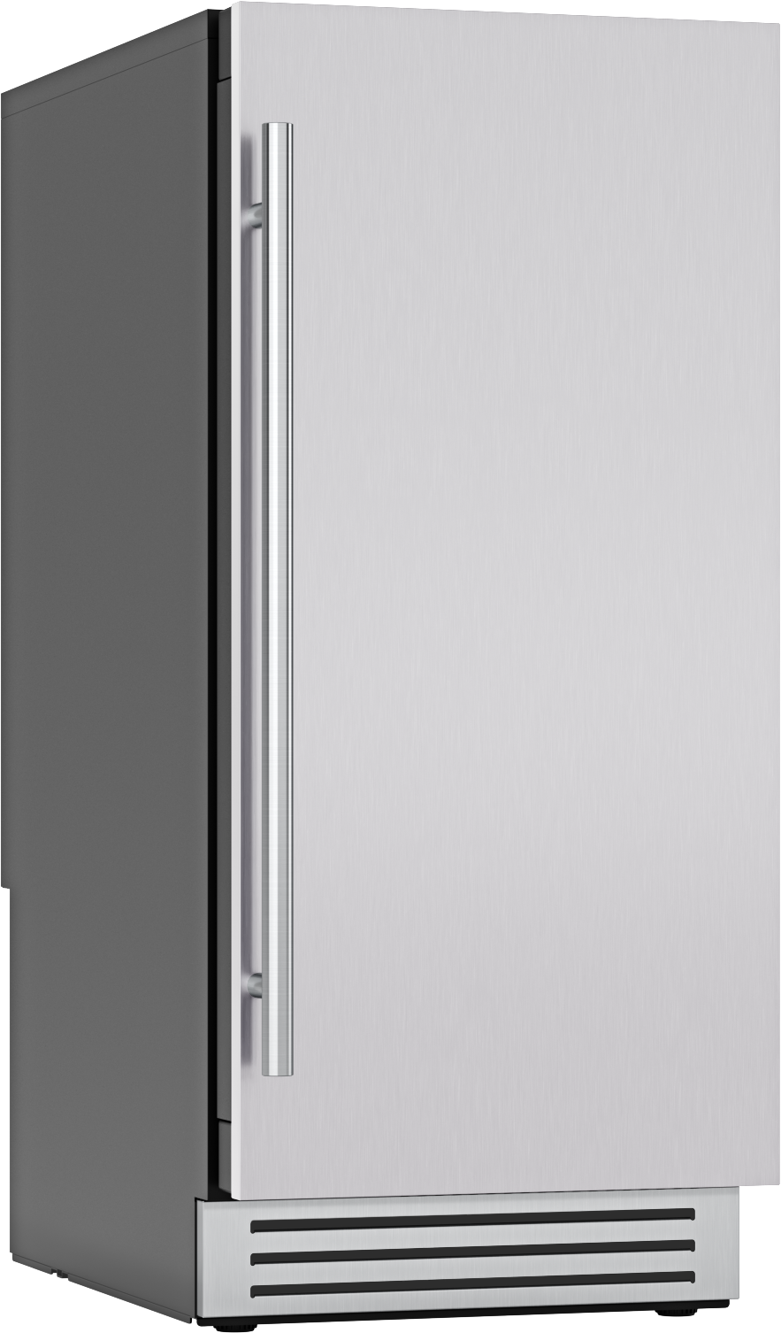 Presrv Ice Machine Overlay Panel Kit, 15in, SS, w/Handle & Kickplate