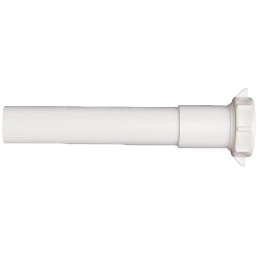 Do it Best 1-1/2" x 12" White Plastic Extension Tube