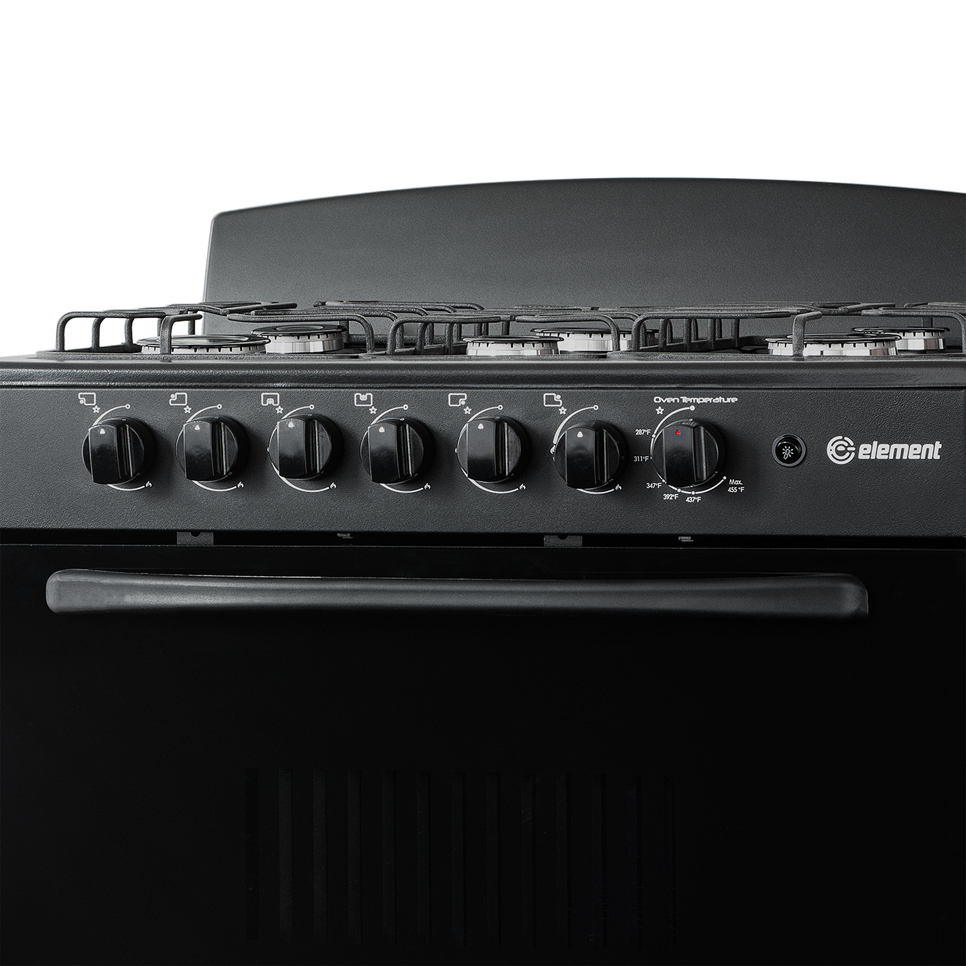Element Electronics 4.0 cu. ft. 30", 6-Burner Gas Range (EEGR3A6MCCB)