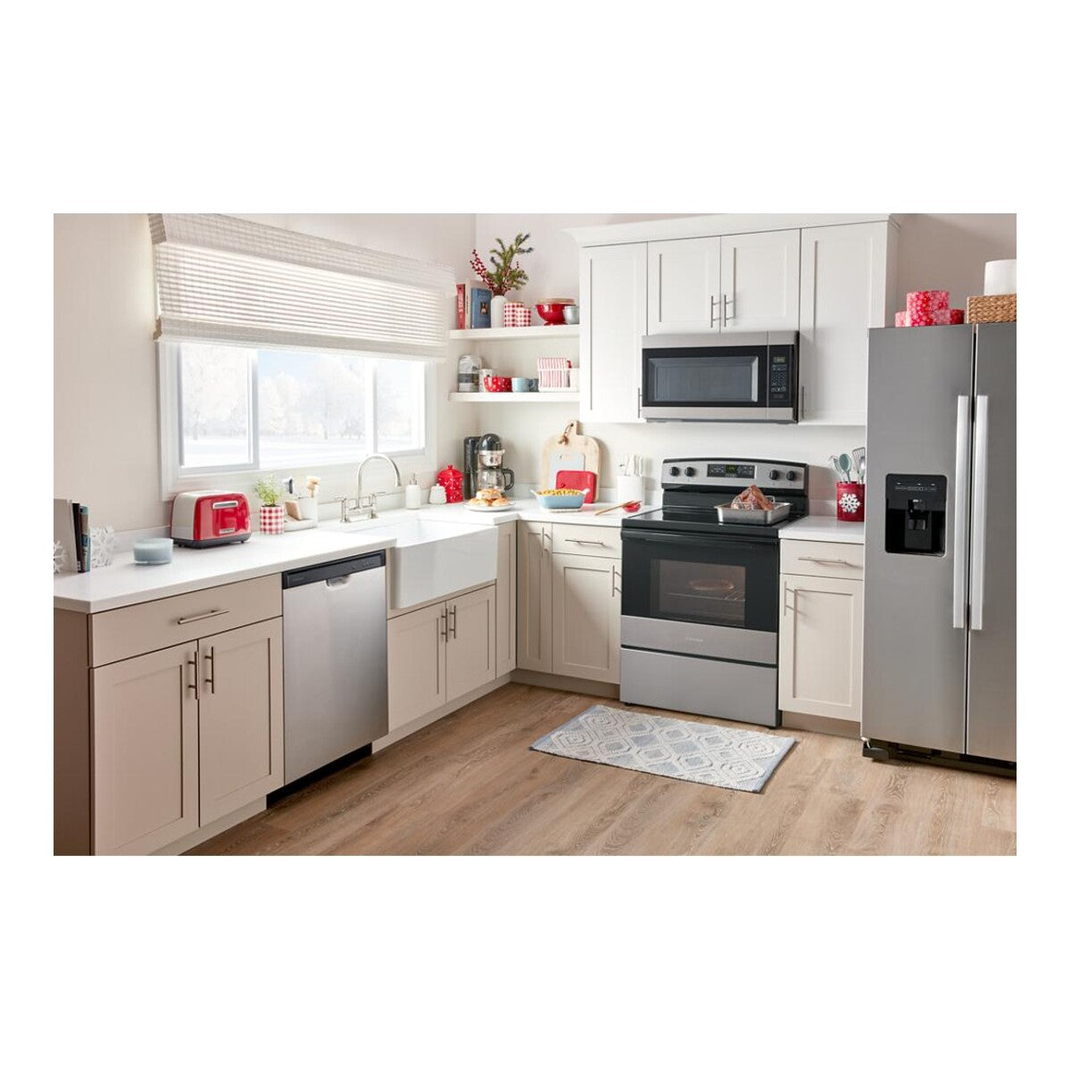 30-inch Amana® Electric Range with Extra-Large Oven Window