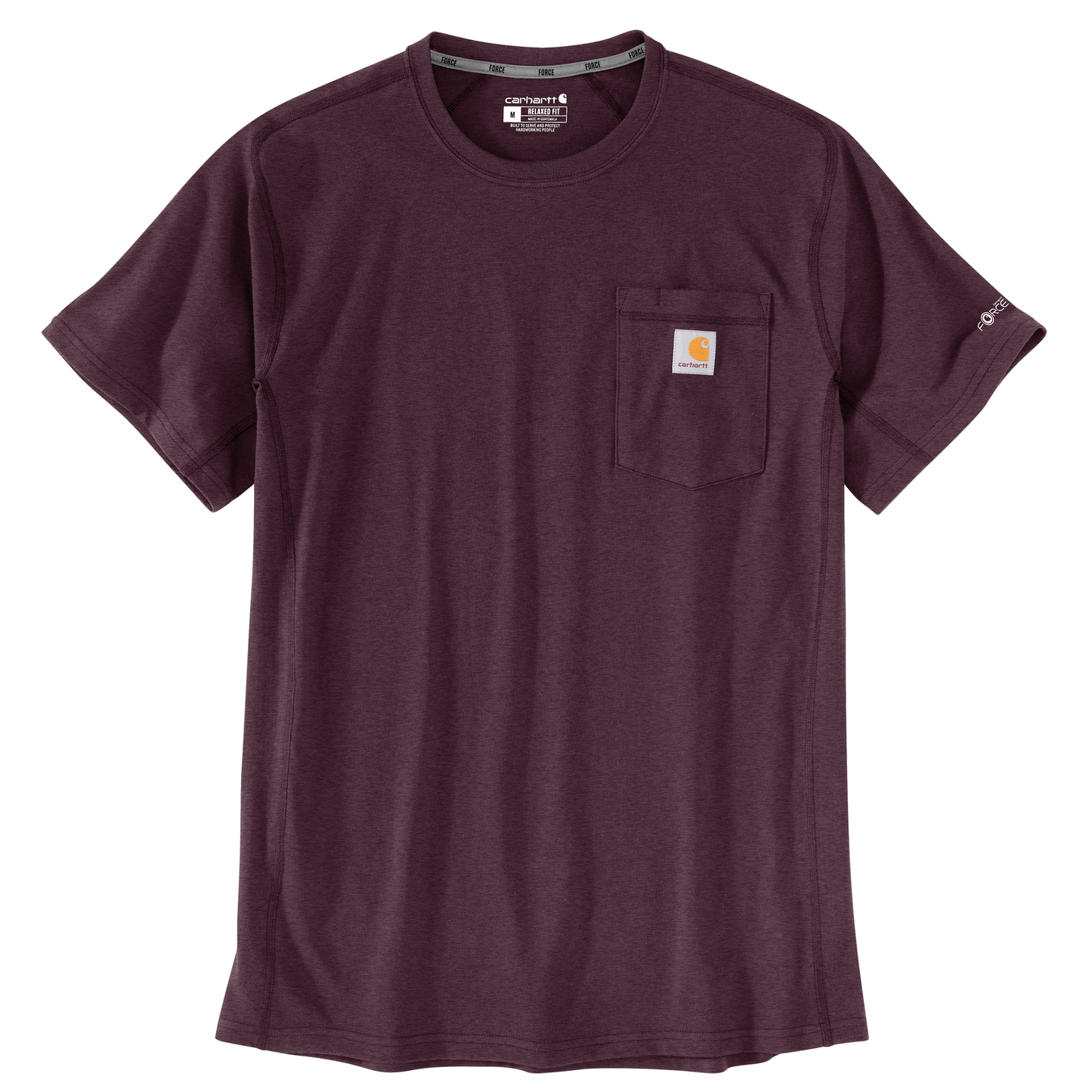Carhartt Men's Force Sun Defender Relaxed Fit Lightweight Short-Sleeve Shirt