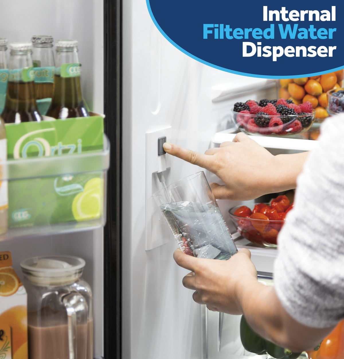 GE® ENERGY STAR® 24.7 Cu. Ft. French-Door Refrigerator