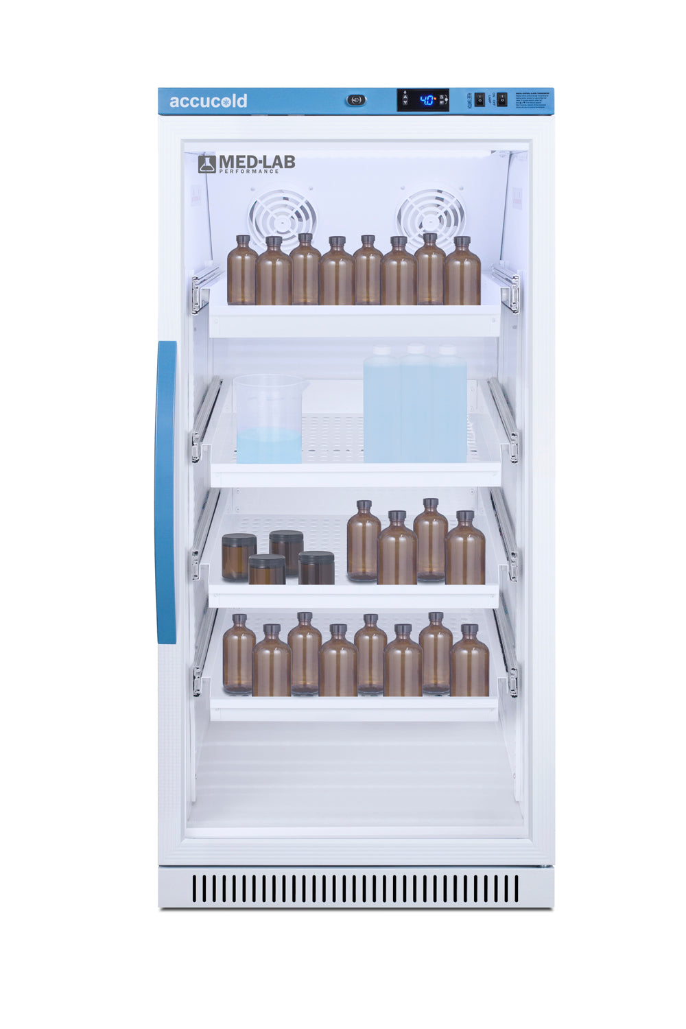 8 Cu.Ft. Upright Laboratory Refrigerator with Removable Drawers