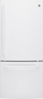 GE® ENERGY STAR® 21.0 Cu. Ft. Bottom-Freezer Refrigerator