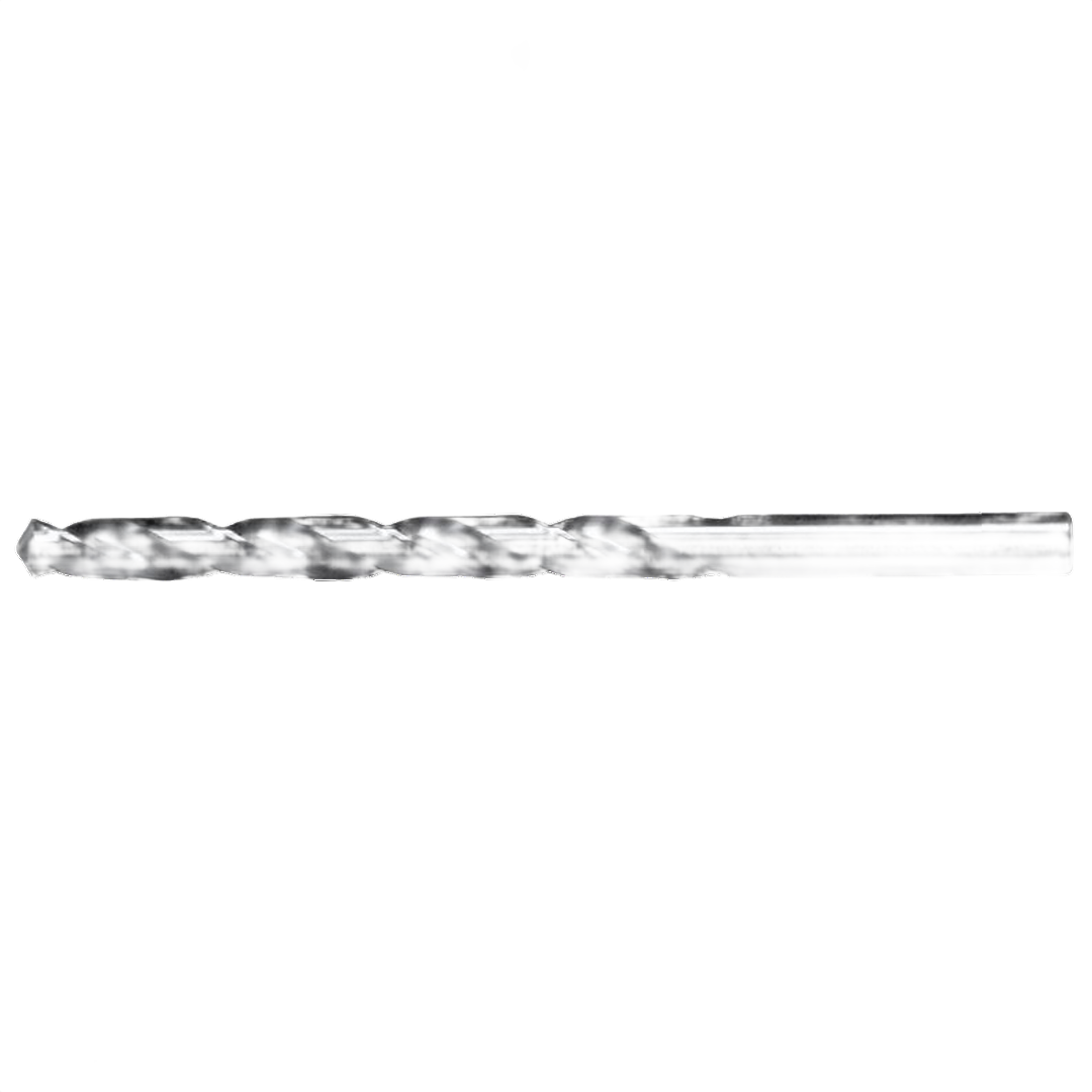 Silver bright jobber drill bit with spiral flutes for versatile drilling in wood and aluminum under $50 tool accessories collection