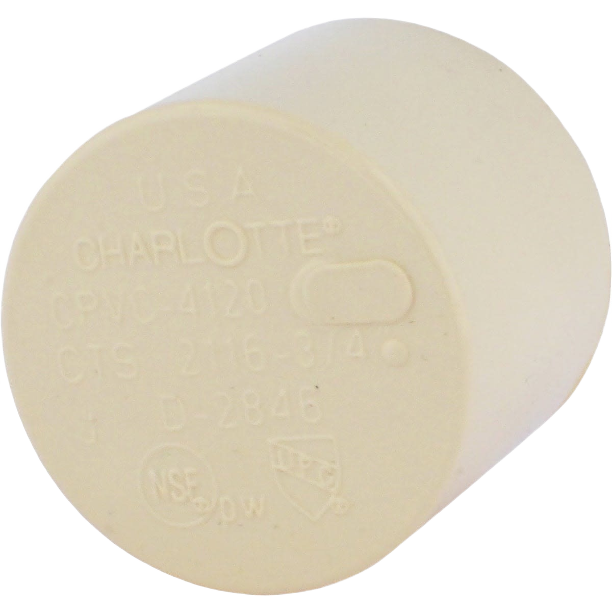 3/4-inch CPVC solvent weld slip cap for plumbing pipe sealing in Pipes & Fittings under $50 collection