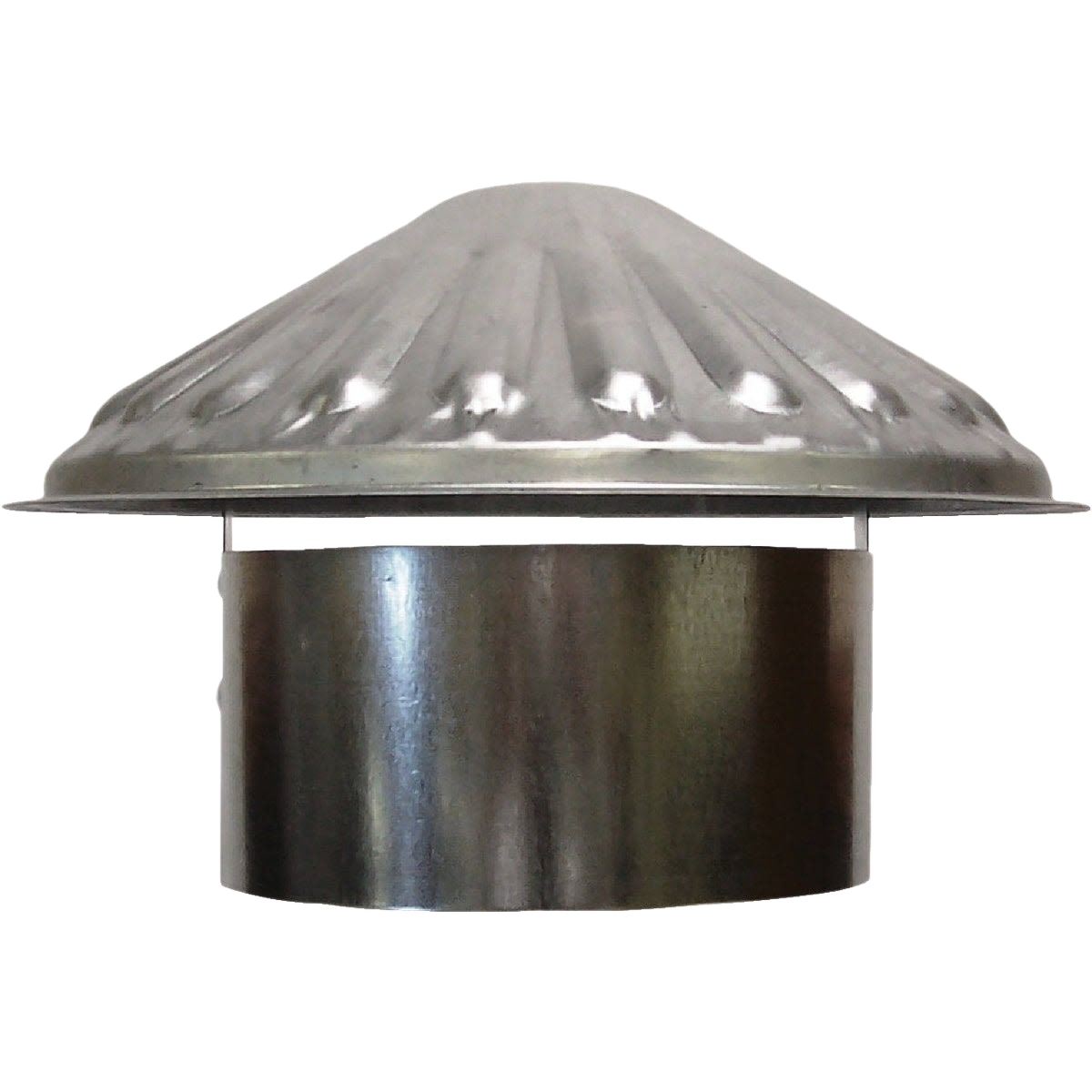 Galvanized steel vent pipe cap with protective dome design for plumbing and home improvement under $50 collection