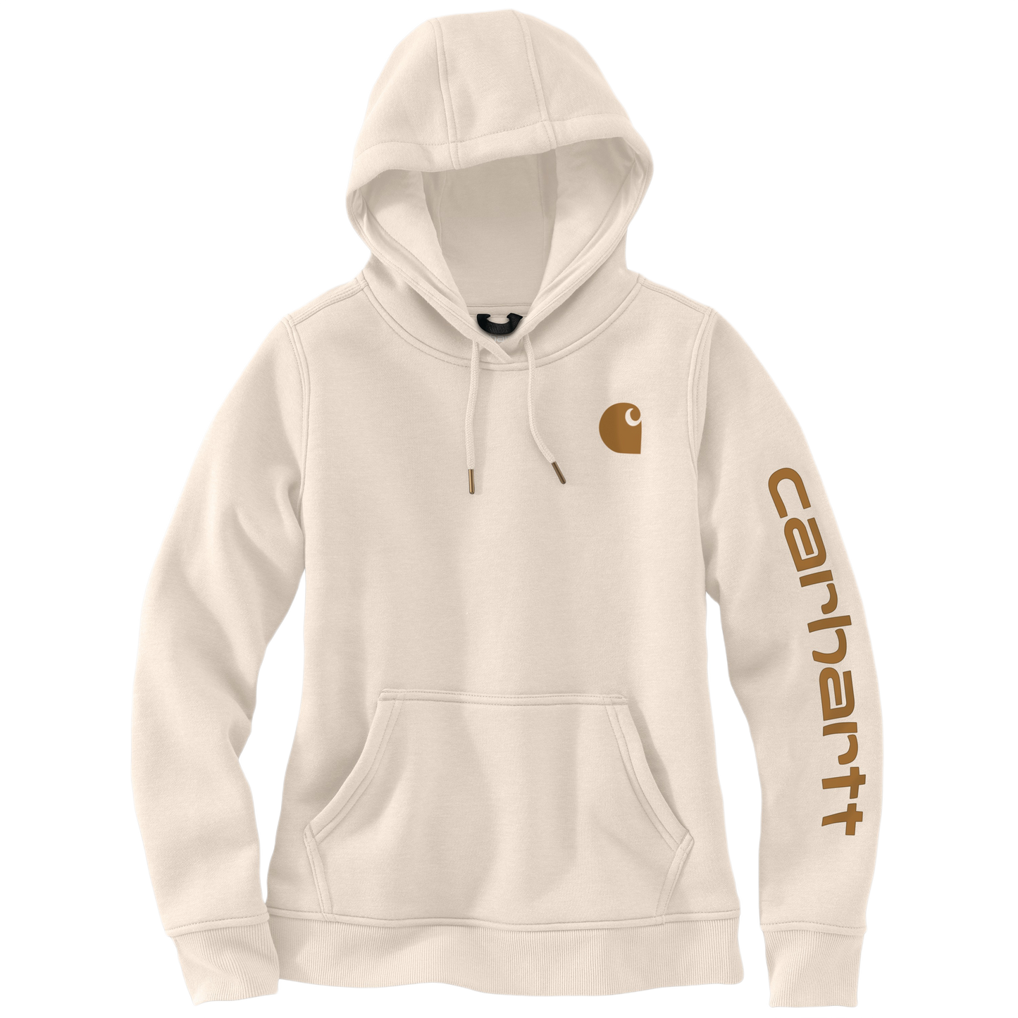 Carhartt Women's Relaxed Fit Midweight Logo/Sleeve Graphic Hoodie