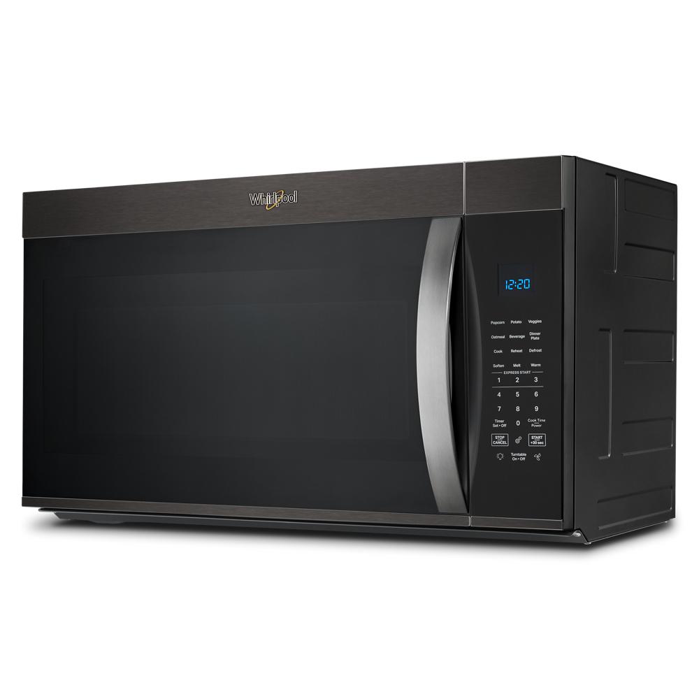 Black over the range microwave with sensor cooking and digital controls in Microwaves at Hartville Hardware