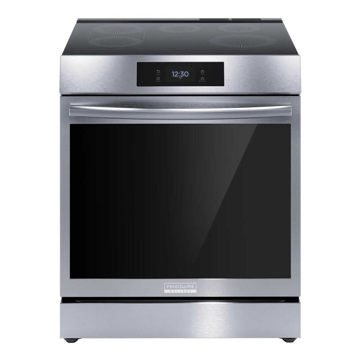30" Front Control Induction Range with Total Convection