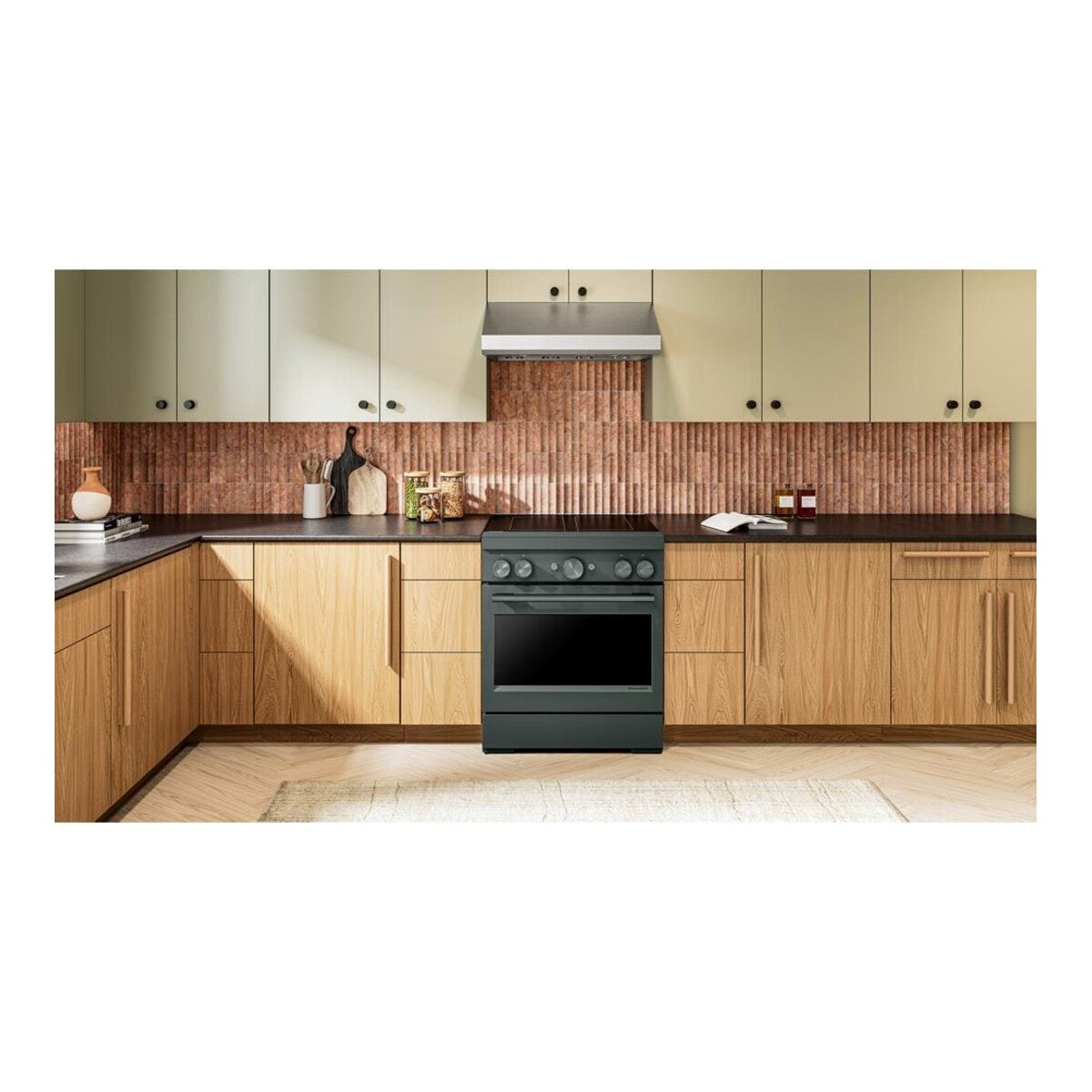 30-Inch 4-Element Induction Freestanding Commercial-Style Range with Air Fry