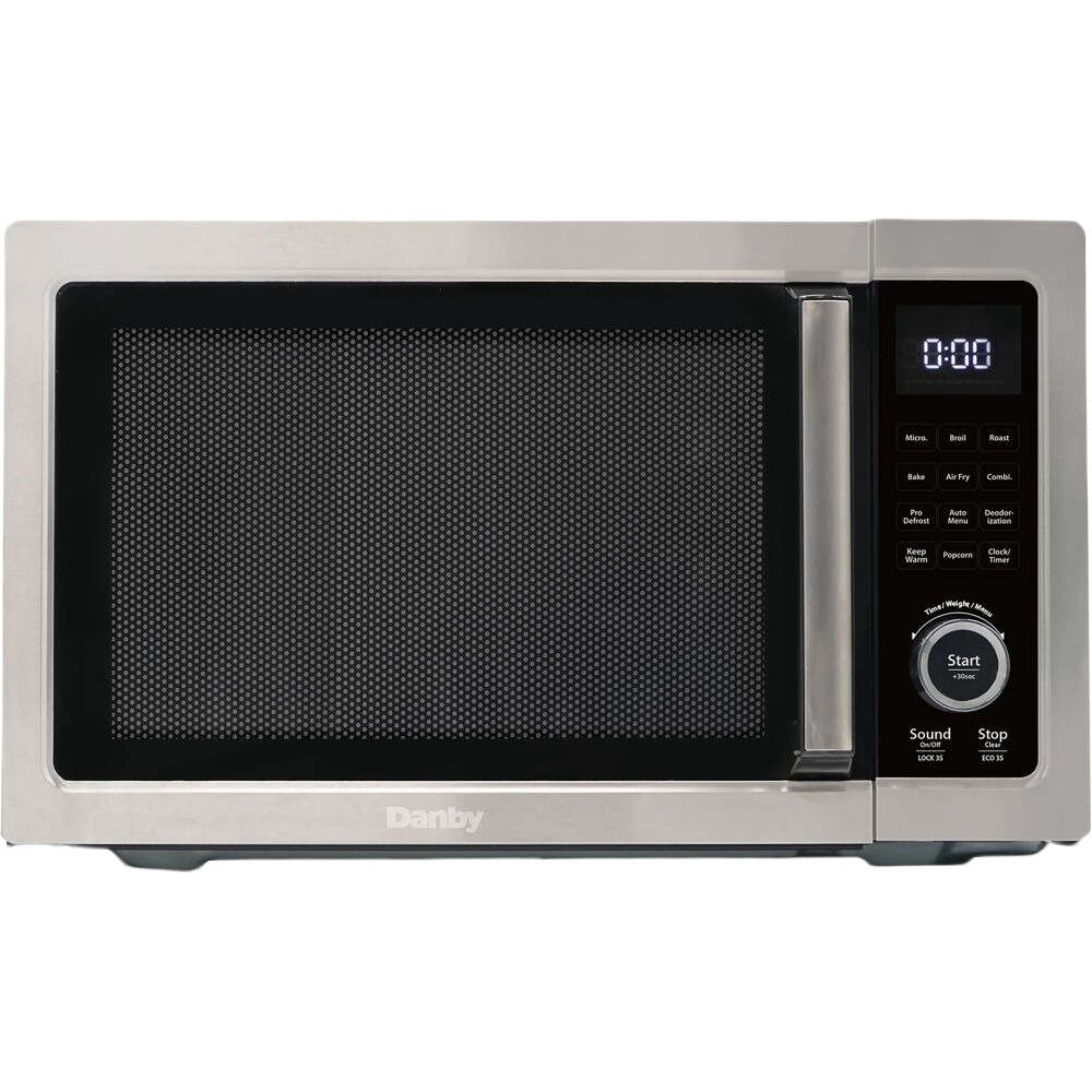 Stainless steel 5-in-1 microwave oven with digital display and control panel in Microwaves and Kitchen & Kitchenware collections